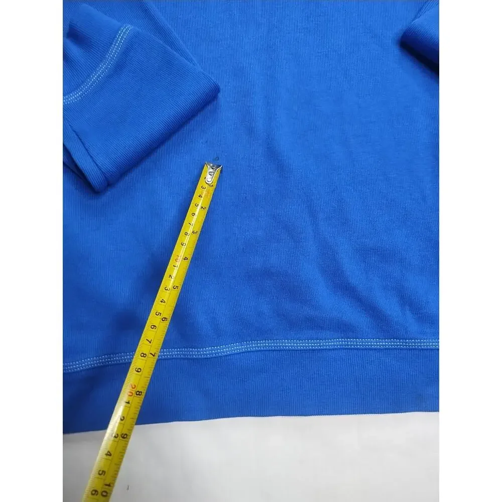 Tommy Bahama Supima 1/4 Zip Pullover Blue Islandzone Men’s Large